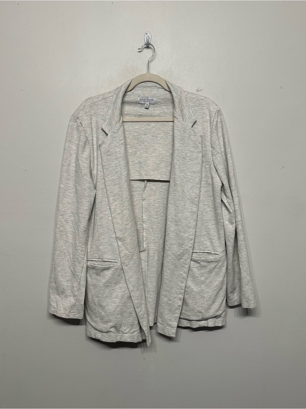 Ripley Rader Ponte Knit Oversized Blazer Jacket Large